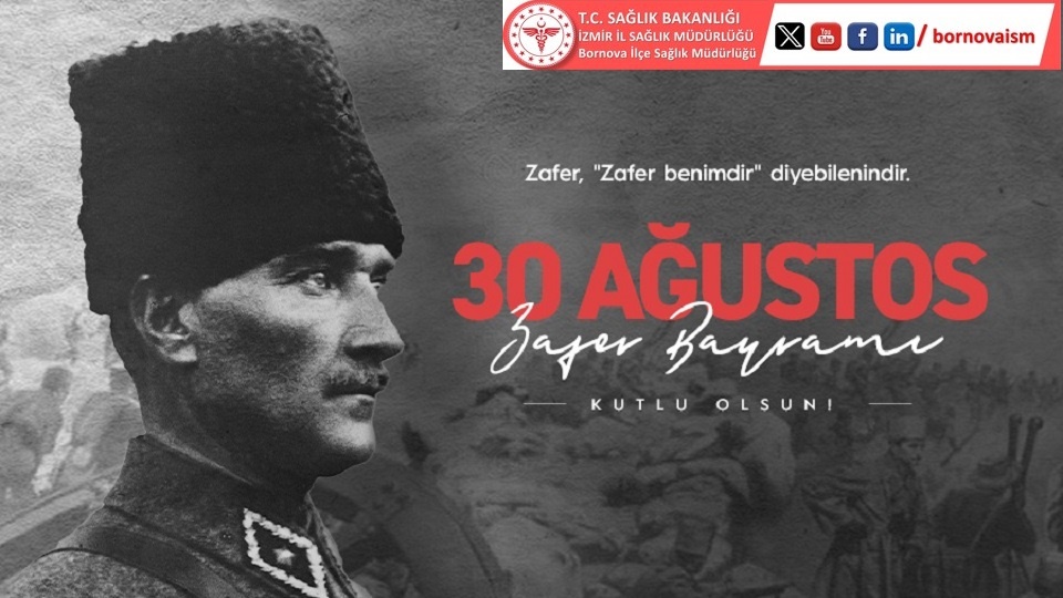 30 Ağustos Zafer Bayramı Kutlu Olsun.