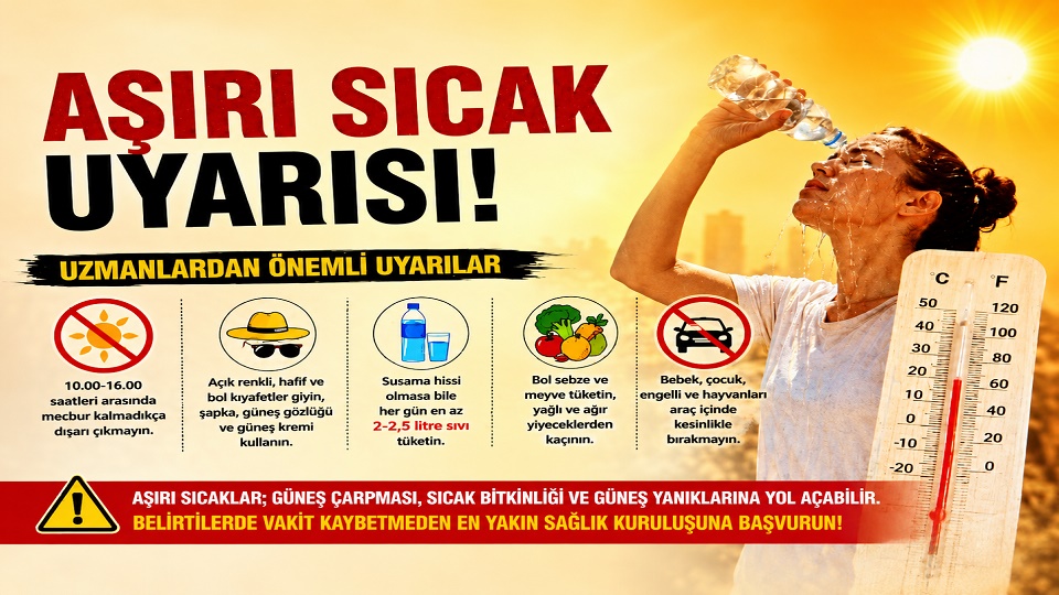 Aşırı Sıcakların Sağlık Üzerine Etkileri ve Alınması Gereken Önlemler
